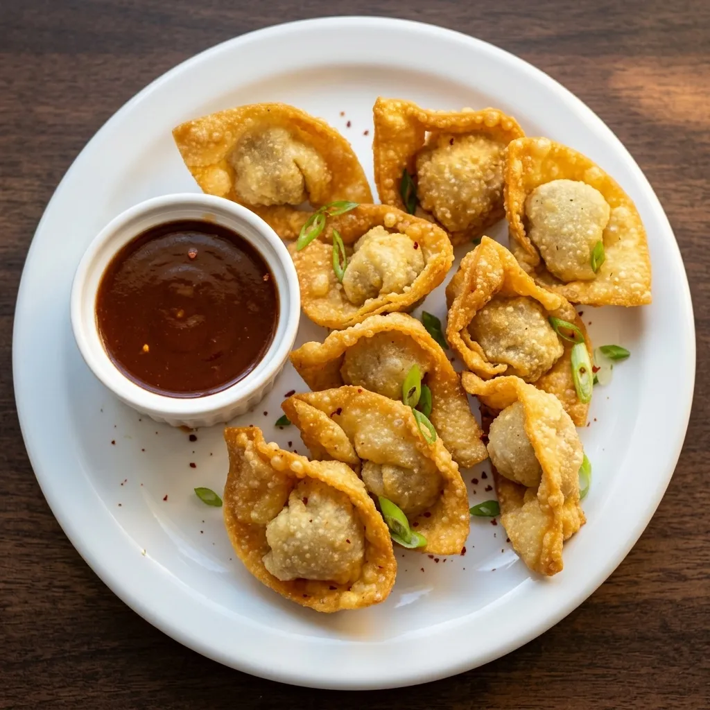 Deep fried wontons Chinese takeout in Winnipeg, MB